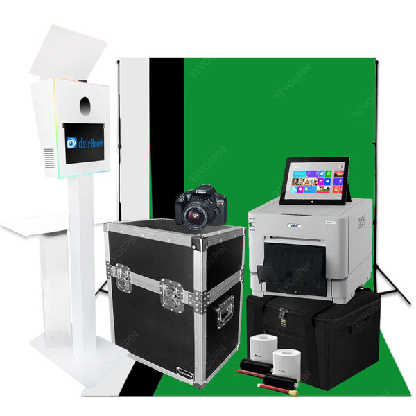 Bella Portable Photo Booth Business Package - WHITE/BLACK