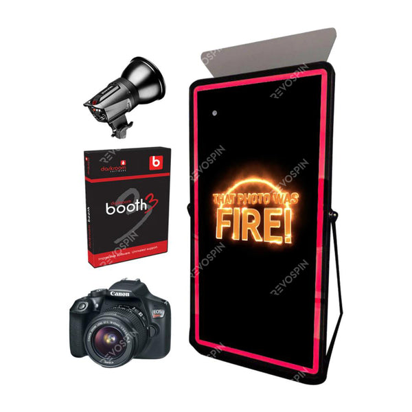 Portable Mirror Beauty Booth Social Media Package