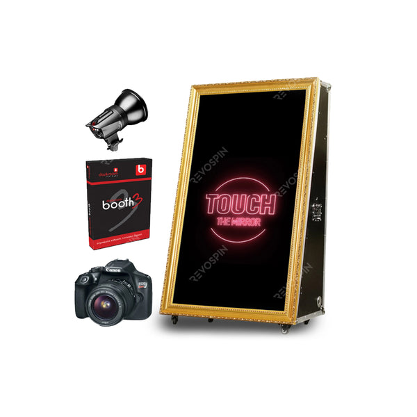 Petite Road Case 32" Mirror Booth Starter Package