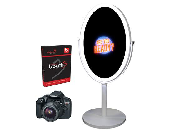 PMB-300 Oval Mirror Booth Starter Package