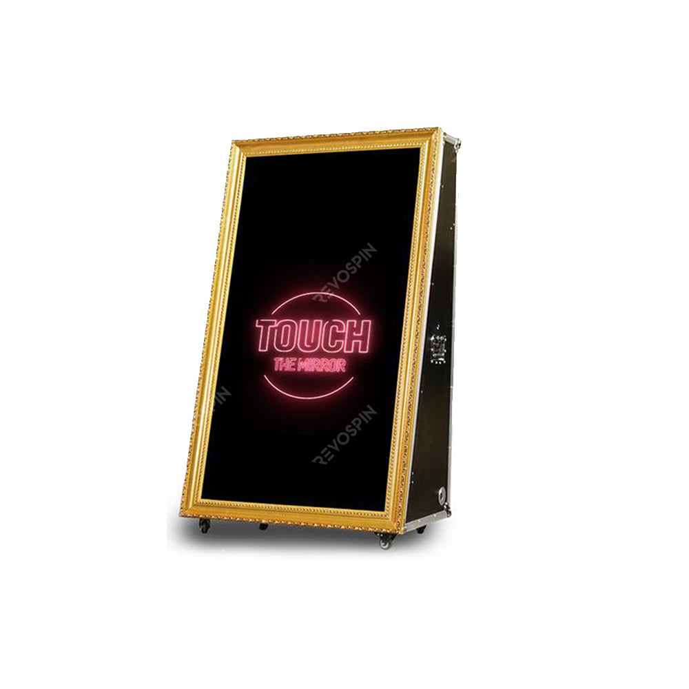 Mirror Beauty Road Case 65" Mirror Booth Shell Package