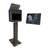 GLAMIFY Photo Booth Shell Only with FREE 19" Touch Screen Monitor and 2 Internal Flash - WHITE/BLACK
