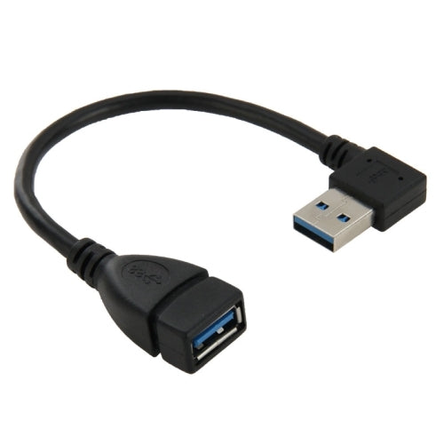 SuperSpeed USB 3.0 Right Angle Male to Female Extension