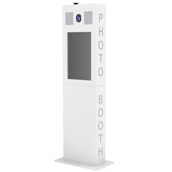 Versa Tower Booth WHITE - SHELL ONLY